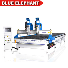 2055 Double Separate Heads China CNC Router Multi Spindle, Engraving Machines for Sale, CNC Woodworking Machinery